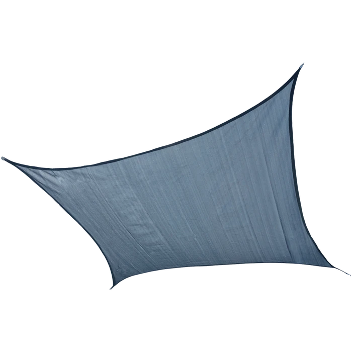 ShelterLogic Shade Sail Square, 12 Ft. X 12 Ft. X Heavyweight Sea Blue 1 ShelterLogic Shade Sail Square, 12 Ft. X 12 Ft. X Heavyweight Sea Blue