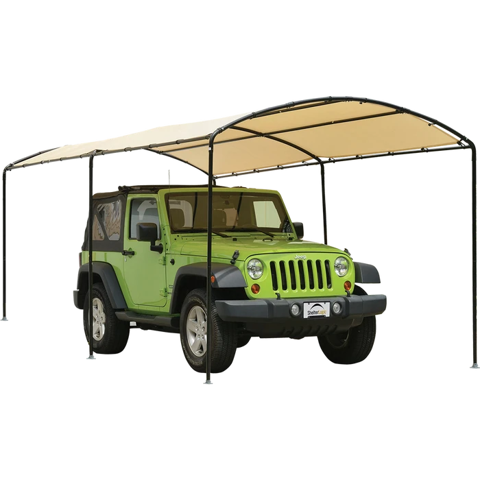 ShelterLogic Monarc Canopy™ 9 Ft. X 16 Ft. Sandstone 1 ShelterLogic Monarc Canopy™ 9 Ft. X 16 Ft. Sandstone