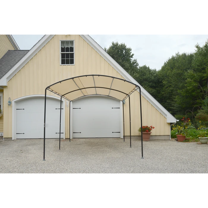 ShelterLogic Monarc Canopy™ 9 Ft. X 16 Ft. Sandstone 3 ShelterLogic Monarc Canopy™ 9 Ft. X 16 Ft. Sandstone - Image 3