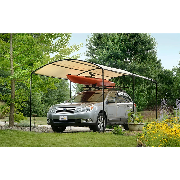 ShelterLogic Monarc Canopy™ 9 Ft. X 16 Ft. Sandstone 5 ShelterLogic Monarc Canopy™ 9 Ft. X 16 Ft. Sandstone - Image 5