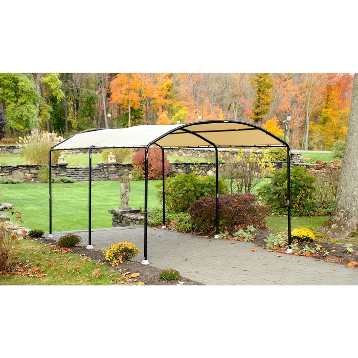 ShelterLogic Monarc Canopy™ 10 Ft. X 18 Ft. Sandstone 3 ShelterLogic Monarc Canopy™ 10 Ft. X 18 Ft. Sandstone - Image 3