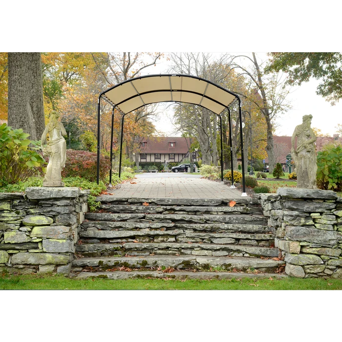 ShelterLogic Monarc Canopy™ 10 Ft. X 18 Ft. Sandstone 4 ShelterLogic Monarc Canopy™ 10 Ft. X 18 Ft. Sandstone - Image 4