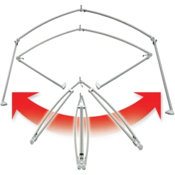 ShelterLogic AccelaFrame Canopy, 10 Ft. X 20 Ft. -ShelterLogic || Arrow Shop 25949 8 1 2