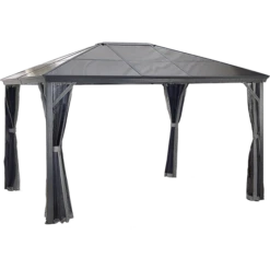 Verona Hardtop Gazebo 5 Verona Hardtop Gazebo -ShelterLogic || Arrow Shop 314 8160734 1