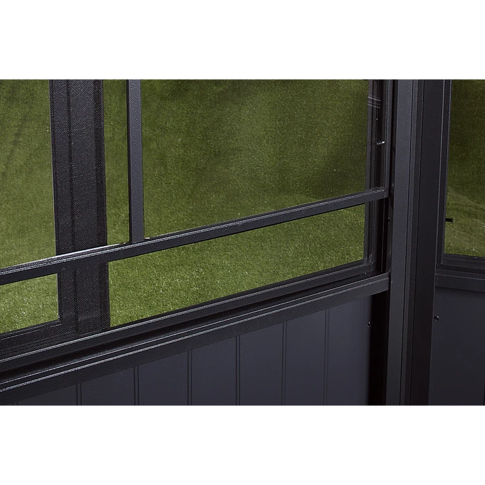 Charleston Solarium, 12 Ft. X 12 Ft. Dark Gray 3 Charleston Solarium, 12 Ft. X 12 Ft. Dark Gray - Image 3