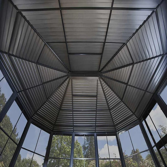 Charleston Solarium, 12 Ft. X 15 Ft. Dark Gray 3 Charleston Solarium, 12 Ft. X 15 Ft. Dark Gray - Image 3