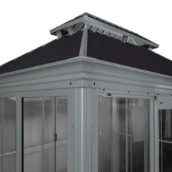 Sojag Bolata Solarium 10 X 17 Ft 3 Sojag Bolata Solarium 10 X 17 Ft -ShelterLogic || Arrow Shop 445 9168020 bolata silo corner
