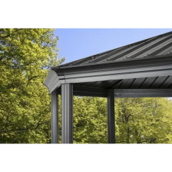 ShelterLogic Komodo Hardtop Gazebo, 12 Ft. X 15 Ft. Dark Gray 14 ShelterLogic Komodo Hardtop Gazebo, 12 Ft. X 15 Ft. Dark Gray -ShelterLogic || Arrow Shop 500 6159233 3