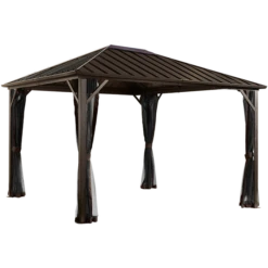 Dakota Hardtop Gazebo -ShelterLogic || Arrow Shop 500 8162646 3