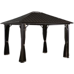 Genova Hardtop Gazebo -ShelterLogic || Arrow Shop 500 8162653 1