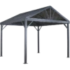 Sanibel I Hardtop Gazebo, 8 Ft. X 8 Ft. Light Gray
