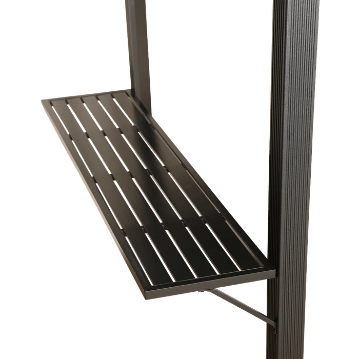 BBQ Ventura Hardtop Grill Gazebo, 5 Ft. X 8 Ft. Light Gray 2 BBQ Ventura Hardtop Grill Gazebo, 5 Ft. X 8 Ft. Light Gray - Image 2