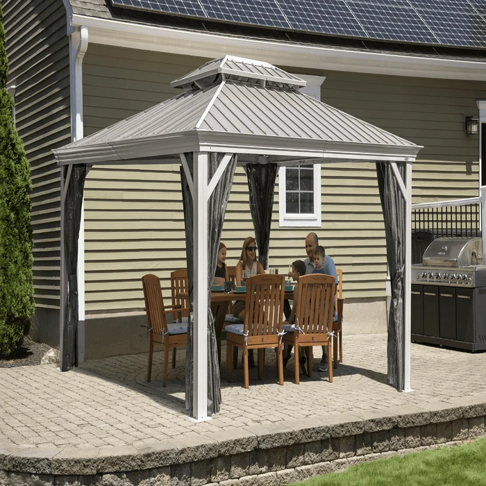 Sojag Monaco Champagne 12 Ft. X 12 Ft. Gazebo 3 Sojag Monaco Champagne 12 Ft. X 12 Ft. Gazebo - Image 3