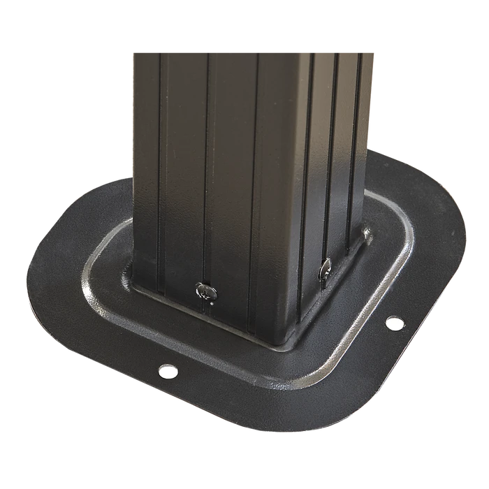 Dakota Hardtop Gazebo, 8 Ft. X 8 Ft. Dark Brown 5 Dakota Hardtop Gazebo, 8 Ft. X 8 Ft. Dark Brown - Image 5