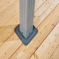 Monteserra 10 X 12 Ft. Gazebo, Dark Grey -ShelterLogic || Arrow Shop 500 9166842 monteserra 10x12 detail image 02