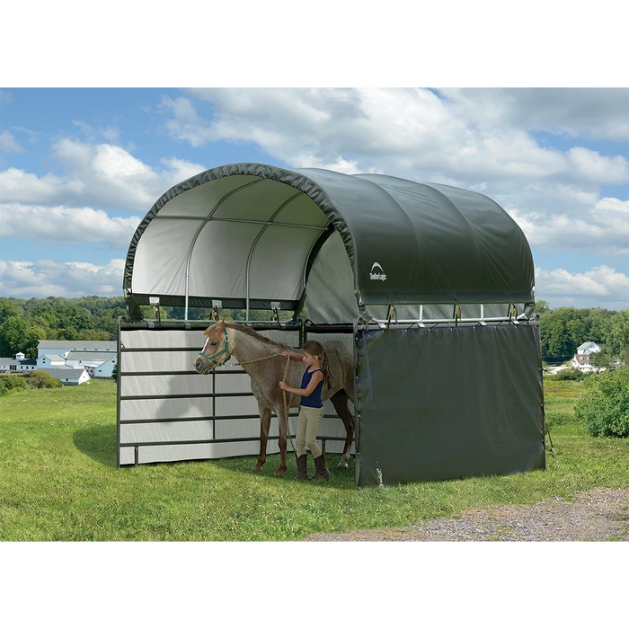 ShelterLogic Corral Shelter™ Livestock Shade Enclosure Kit 2 ShelterLogic Corral Shelter™ Livestock Shade Enclosure Kit - Image 2