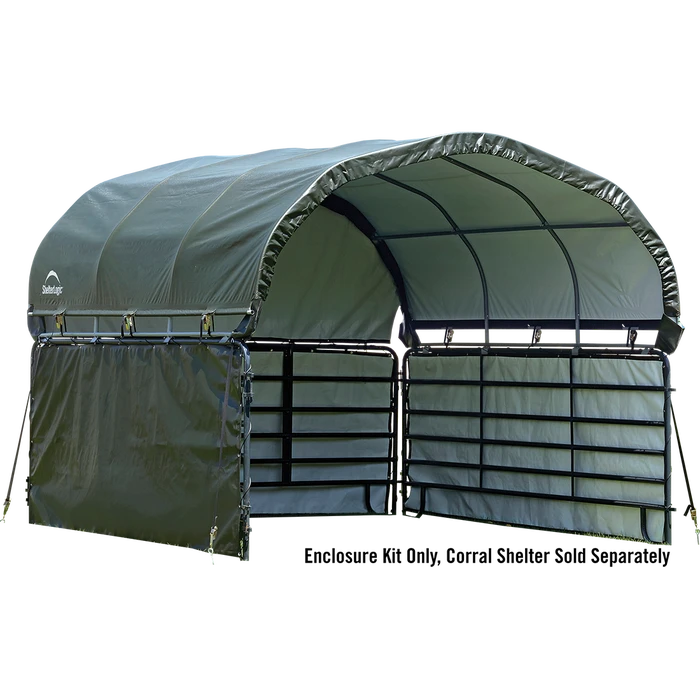 ShelterLogic Corral Shelter™ Livestock Shade Enclosure Kit 1 ShelterLogic Corral Shelter™ Livestock Shade Enclosure Kit