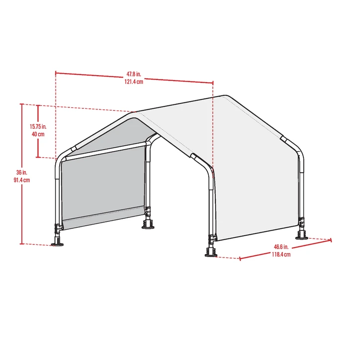 ShelterLogic Pet Shade 4 X 4 X 3 Ft 4 ShelterLogic Pet Shade 4 X 4 X 3 Ft - Image 4