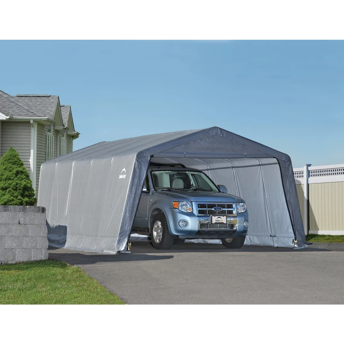 ShelterLogic Garage-in-a-Box® 12 Ft. X 20 Ft. X 8 Ft. 2 ShelterLogic Garage-in-a-Box® 12 Ft. X 20 Ft. X 8 Ft. - Image 2