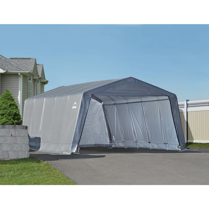 ShelterLogic Garage-in-a-Box® 12 Ft. X 20 Ft. X 8 Ft. 3 ShelterLogic Garage-in-a-Box® 12 Ft. X 20 Ft. X 8 Ft. - Image 3