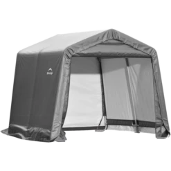 ShelterLogic Shed-in-a-Box® 10 Ft. X 10 Ft. X 8 Ft. Gray