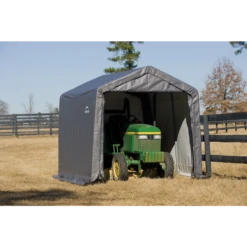 ShelterLogic Shed-in-a-Box® 10 Ft. X 10 Ft. X 8 Ft. Gray -ShelterLogic || Arrow Shop 70333 3
