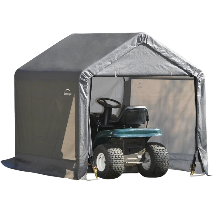 ShelterLogic Shed-in-a-Box® 6 Ft. X 6 Ft. X 6 Ft. Gray 1 ShelterLogic Shed-in-a-Box® 6 Ft. X 6 Ft. X 6 Ft. Gray