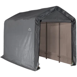 ShelterLogic Shed-in-a-Box® 6 Ft. X 12 Ft. X 8 Ft. Gray