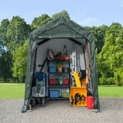 Scotts Storage Shed 9 Scotts Storage Shed -ShelterLogic || Arrow Shop 70495 image 02