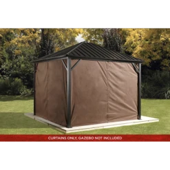 Curtains For Dakota Gazebo (Gazebo Not Included) -ShelterLogic || Arrow Shop CURTAINSDAKOTA 3