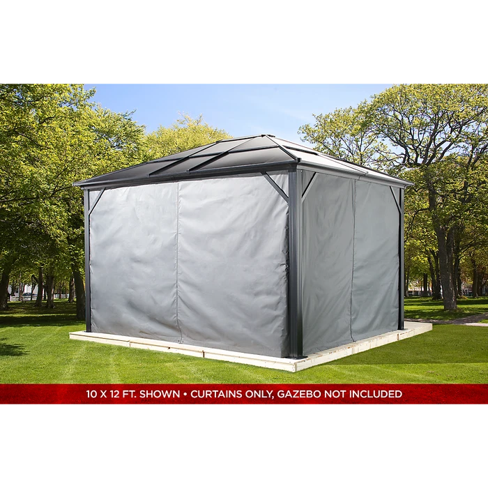 Curtains For Meridien Gazebo (Gazebo Not Included) 4 Curtains For Meridien Gazebo (Gazebo Not Included) - Image 4