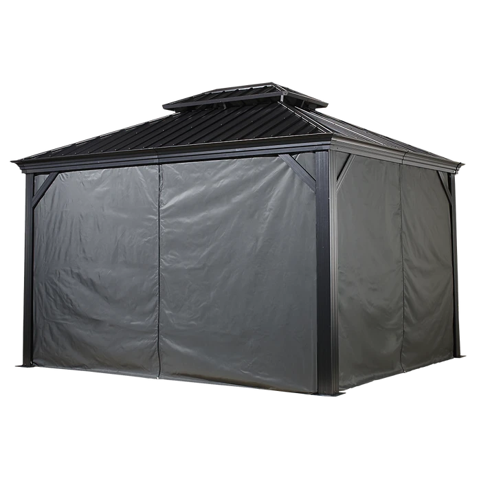 Curtains For Messina Gazebo (Gazebo Not Included) 1 Curtains For Messina Gazebo (Gazebo Not Included)