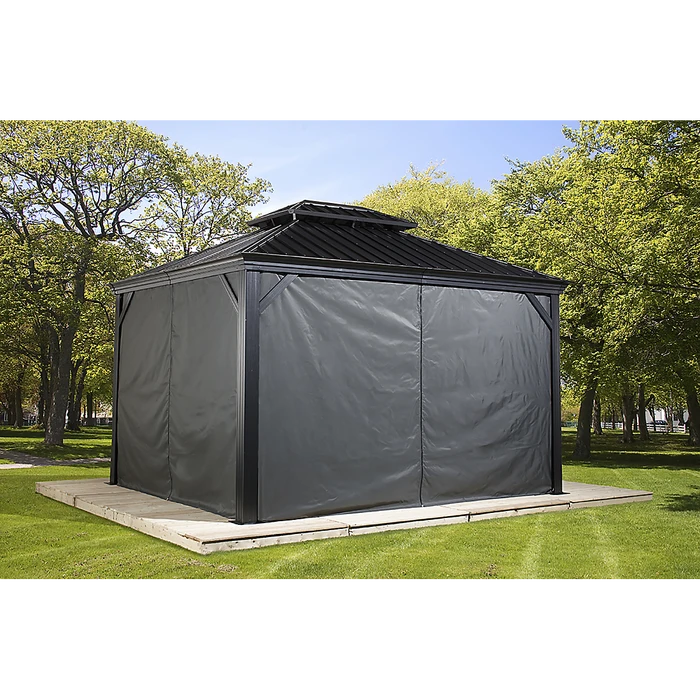 Curtains For Monaco Gazebo (Gazebo Not Included) 2 Curtains For Monaco Gazebo (Gazebo Not Included) - Image 2