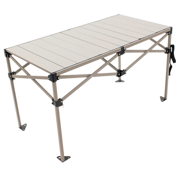 Aluminum Camp Table, 25 In. X 48 In. 1 Aluminum Camp Table, 25 In. X 48 In.