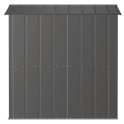 Arrow Classic Steel Storage Shed, 6X6, Charcoal -ShelterLogic || Arrow Shop a6cnblg7hvg3y4qthoap