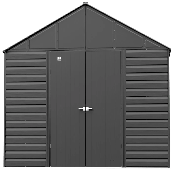 Arrow Select Steel Storage Shed, 12x17, Charcoal 2 Arrow Select Steel Storage Shed, 12x17, Charcoal - Image 2