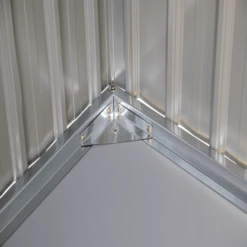 Arrow Cover-IT 6x4 Ft. Grey Metal Shed -ShelterLogic || Arrow Shop anzoqiwnpg9iebdpllsr