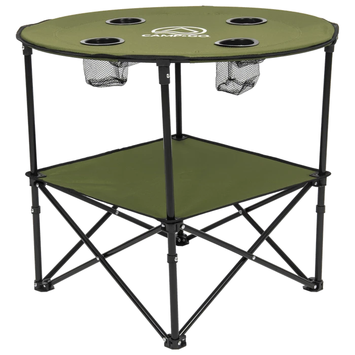 ShelterLogic 28" Diameter Material Round Portable Table Green 4 ShelterLogic 28" Diameter Material Round Portable Table Green - Image 4