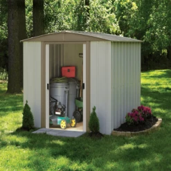 Bedford Steel Storage Shed 8ft X 8 Ft
