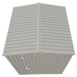 Arrow Elite Steel Storage Shed, 6x6, Cool Grey -ShelterLogic || Arrow Shop bdplehpyuei7zosg0rwt