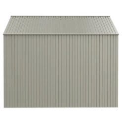 Arrow Elite Steel Storage Shed, 14x14, Cool Grey -ShelterLogic || Arrow Shop bh0du2vwrz11vv1mhuh5