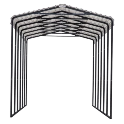 Arrow RV Carport, 14 Ft. X 29 Ft. X 14 Ft. Eggshell -ShelterLogic || Arrow Shop carportprogram cph142914 cphc142914 silo image 03 1