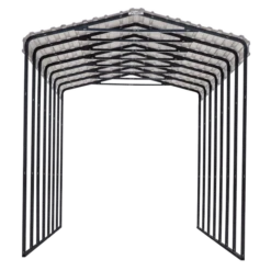 Arrow RV Carport, 14 Ft. X 33 Ft. X 14 Ft. Charcoal 7 Arrow RV Carport, 14 Ft. X 33 Ft. X 14 Ft. Charcoal -ShelterLogic || Arrow Shop carportprogram cph143314 cphc143314 silo image 03