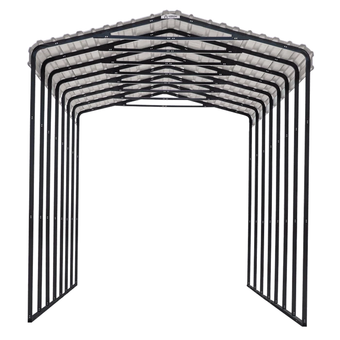 Arrow RV Carport, 14 Ft. X 33 Ft. X 14 Ft. Charcoal 3 Arrow RV Carport, 14 Ft. X 33 Ft. X 14 Ft. Charcoal - Image 3