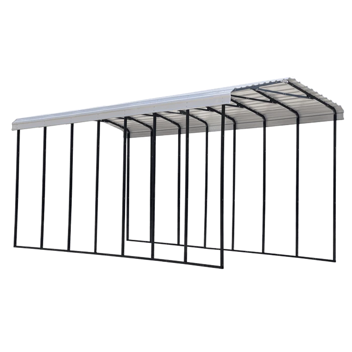 Arrow RV Carport, 14 Ft. X 33 Ft. X 14 Ft. Eggshell 2 Arrow RV Carport, 14 Ft. X 33 Ft. X 14 Ft. Eggshell - Image 2