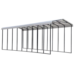 Arrow RV Carport, 14 Ft. X 42 Ft. X 14 Ft. Eggshell