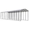 Arrow RV Carport, 14 Ft. X 51 Ft. X 14 Ft. Eggshell