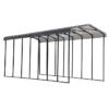 Arrow RV Carport, 14 Ft. X 33 Ft. X 14 Ft. Charcoal