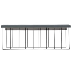 Arrow RV Carport, 14 Ft. X 42 Ft. X 14 Ft. Charcoal 6 Arrow RV Carport, 14 Ft. X 42 Ft. X 14 Ft. Charcoal -ShelterLogic || Arrow Shop carportprogram cphc144214 silo image 02 1