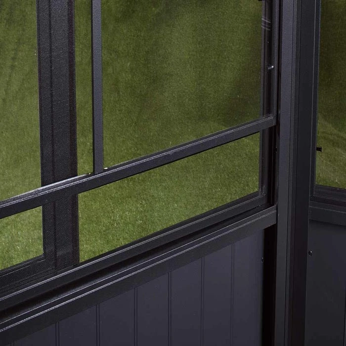 Charleston Solarium, 12 Ft. X 15 Ft. Dark Gray 4 Charleston Solarium, 12 Ft. X 15 Ft. Dark Gray - Image 4